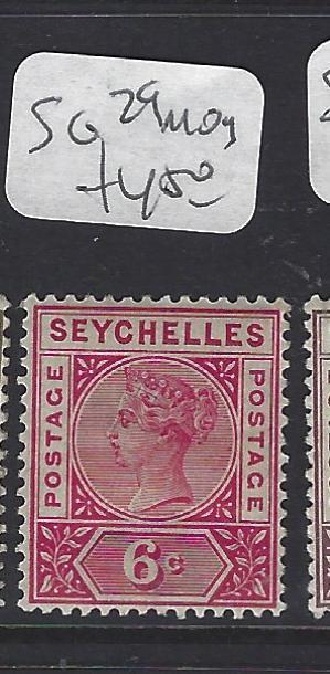 SEYCHELLES  (P1807B)  QV  6C  SG 29   MOG