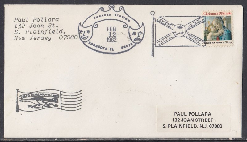 United States - Feb 1982 Sarasota, FL SAEAPEX Stamp Show