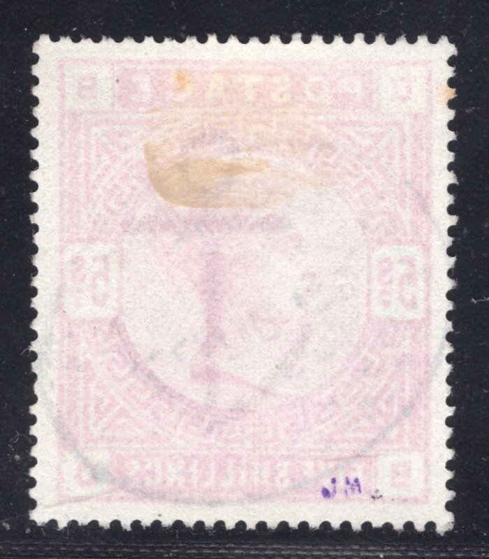 MOMEN: GREAT BRITAIN SG #180 1883-4 USED XF £250 LOT #66826*