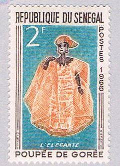 Senegal 262 MLH Elegant Woman 1966 (BP3007)