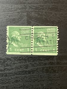 US SC # 839 Used Pair