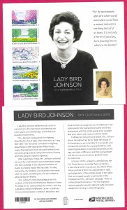 US #4716 (45c) Lady Bird Johnson ~ MNH ~ Imperf