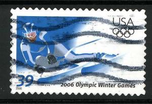 USA 2006 - Scott 3995 used - 39c, Winter Olympics, Turin 