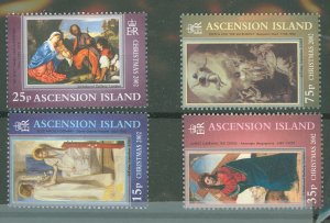 Ascension #814-817 Mint (NH) Single (Complete Set) (Art) (Paintings)