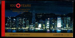 Hong Kong Electrification Prestige Booklets Scott 577a x4 MNH** souvenir sheets