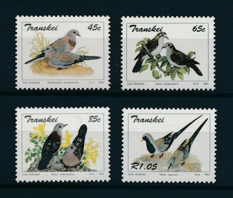 [102741] Transkei 1993 Birds vögel oiseaux doves  MNH