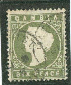 Gambia #18 Used Single