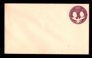 #U349 2c Columbus Complete Envelope Size 11  - Mint