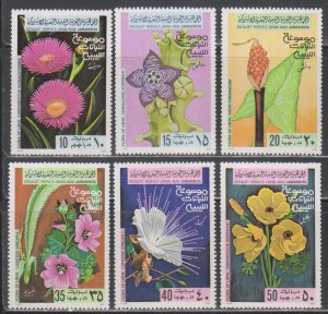 Libya,  Flora of Libya (SC# 779-784) MNH SET