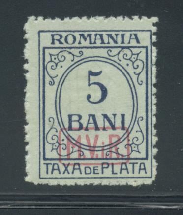 Romania 3NJ1  F+  MNH gum skips