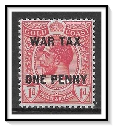 Gold Coast #MR1 War Tax MNH