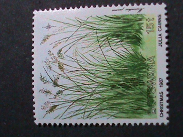 BOTSWANA STAMP 1987 SC#424-7  PRESERVATION OF OKAVANGO & KIANDO-CHOBE RIVER