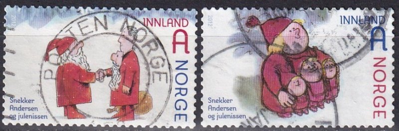 Norway #1692-3  F-VF Used CV $2.50  (Z5729)