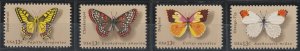 U.S.  Scott# 1712-15 1977 VF MNH Butterflys