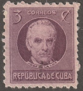 Cuba Stamp,  Scott#276, used, hinged,  5C, #C-267