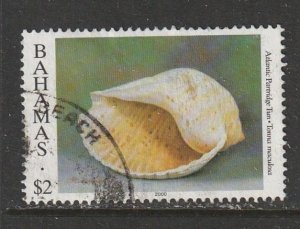 2000 Bahamas - Sc 862d - used VF - 1 single - Atlantic Partridge tun