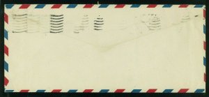 Puerto Rico 1944 Uprated UC4 Airmail Postal Stationery from San Juan to NY