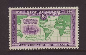 1940 New Zealand 6d Centennial Unmounted Mint SG621