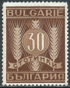 Bulgaria, Sc #321, 30s MNG