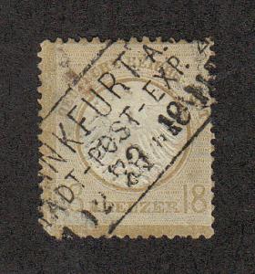 Germany Scott #11 Used Note 