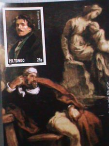 ​TOGO STAMP: EUGENE DALACROIX-MICHELANGELO IN STUDIO MNH-STAMP S/S SHEET