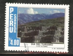 PERU  Scott 891 Used 1986 Tourism stamp