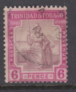 Trinidad and Tobago 6 Used BIN