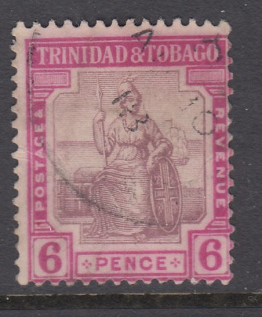 Trinidad and Tobago 6 Used BIN