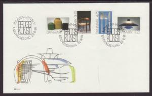 Denmark 941-944 Art 1991 U/A FDC