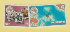 Penrhyn Islands Scott #296-297 Stamp - Mint NH Set