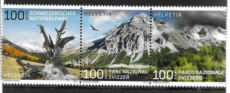 2014    SWITZERLAND  -  SG.  2009 / 2011  -  SWISS NATIONAL PARK   -  MNH