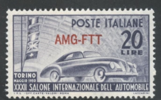 Trieste # 71, Mint Hinge