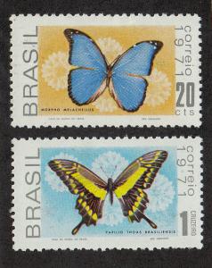 Brazil Scott # 1185-1186 MH