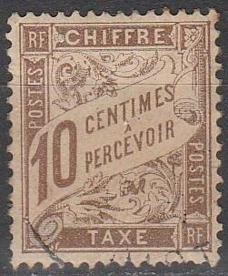 France #J30 F-VF Used  (S3693)