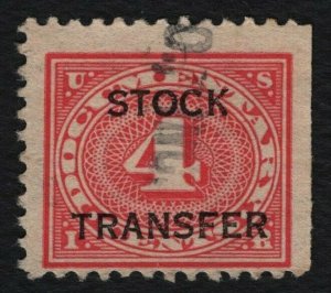 #RD3 4c Stock Transfer, Used [16] **ANY 5=FREE SHIPPING**