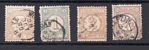 Netherlands 34-37 used