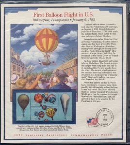 Centenary Anniversary Commemorative Panels.