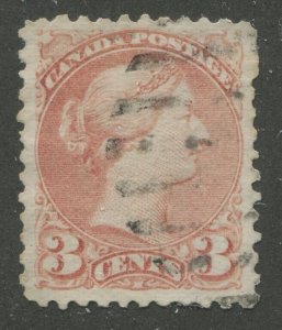 CANADA #37b USED SMALL QUEEN