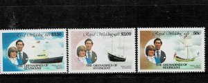 St Vincent 1981 Royal Wedding MNH
