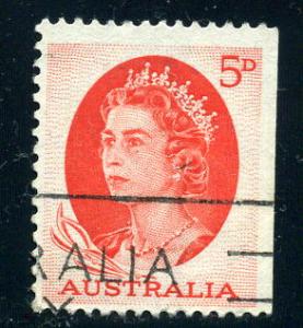 Australia - Scott #366 - 5d - Queen Elizabeth II - Used