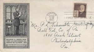 893 10c ALEXANDER GRAHAM BELL - Bell Telephone Stamp Club