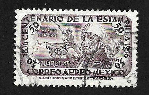 Mexico 1956 - U - Scott #C231