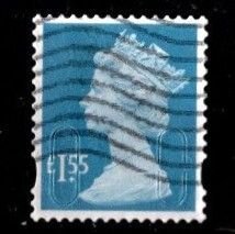 Great Britain - #MH474 Machin Queen Elizabeth II (Off Paper) - Used