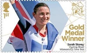 GB 3394 Paralympics Gold Medal Winner Sarah Storey Women's C5 single MNH 2012