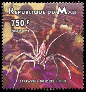 Mali 857d, postally used, Spider