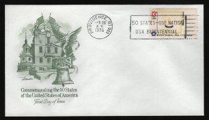 #1645 13c Rhode Island, Artmaster-Providence RI Cancel FDC **ANY 5=FREE SHIP**