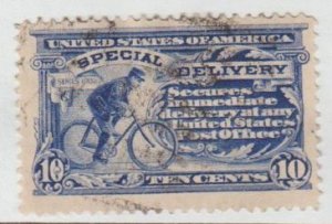U.S. Scott #E8 Special Delivery Stamp - Used Single