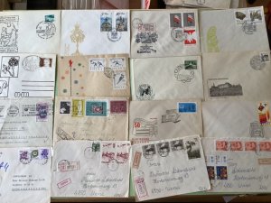 Poland collection of postal  covers 16 items Ref A2057