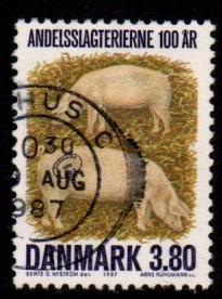 Denmark -  #841 Bacon Factories - Used