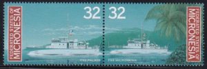 US 243-44 Trust Territories Micronesia NH VF Patrol Boats